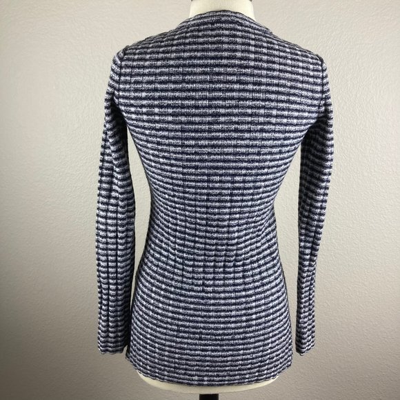 Theory Women's Belira Evian Stretch Wool Tunic Pullover Sweater - S / P - Picture 6 of 7